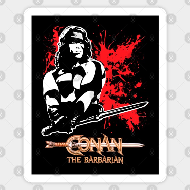 Mod.11 Conan The Barbarian Thulsa Doom Sticker by parashop